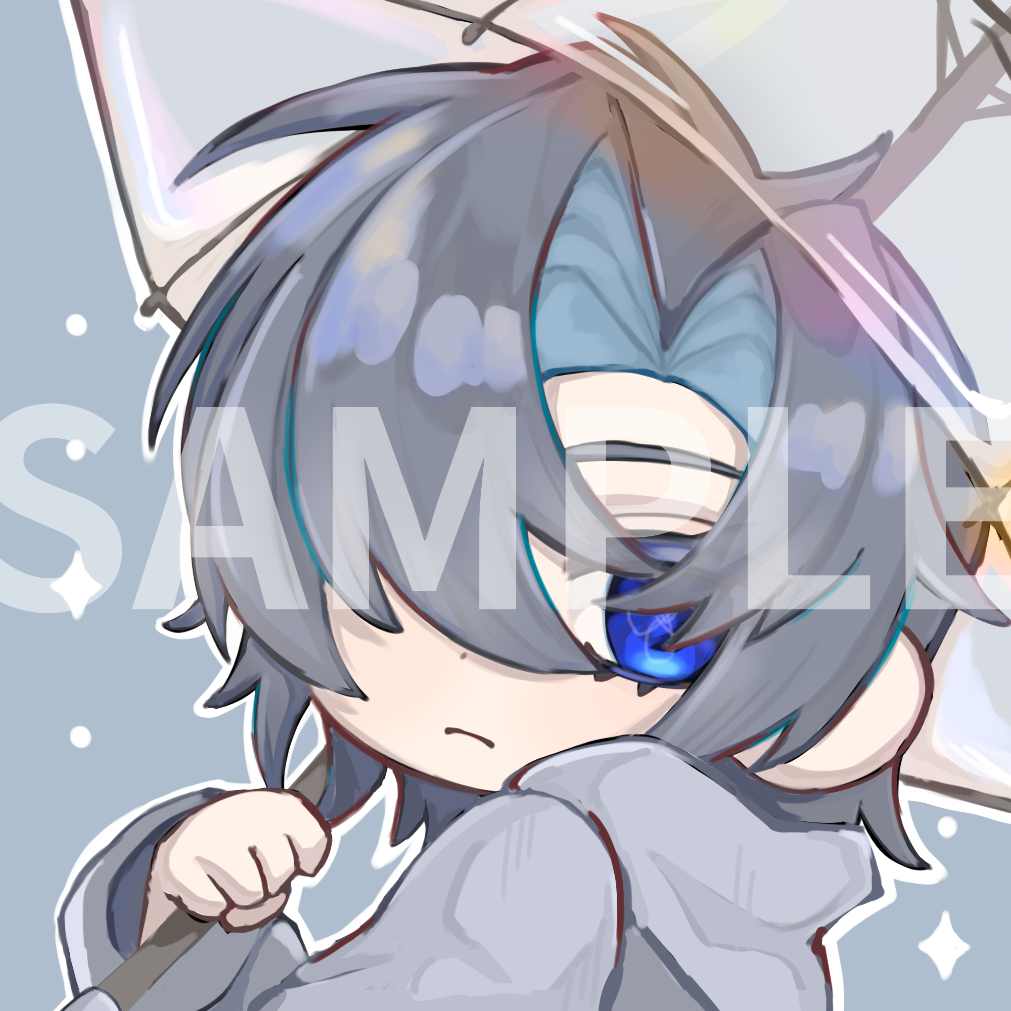 雨粒標本のくらげ少女